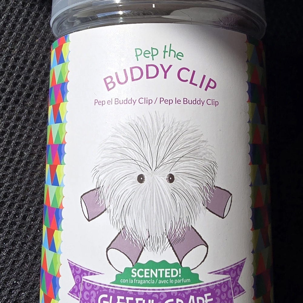 - White and Purple Scented Pet Toy